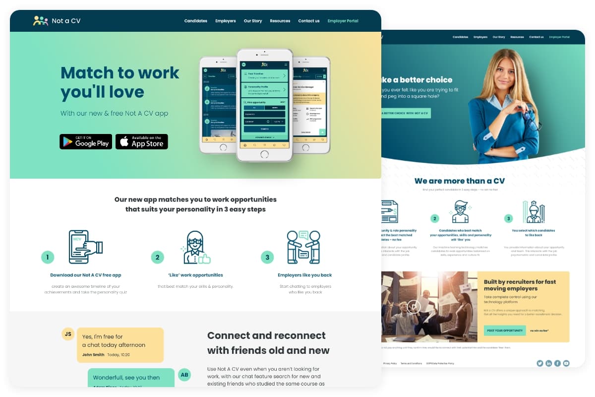 Corporate website designed and developed by Xeonic